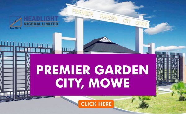 PREMIER GARDEN CITY ESTATE – MOWE – Serviced Plot